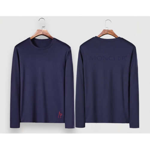 Moncler T-Shirts Long Sleeved For Men #910693 $34.00 USD, Wholesale Replica Moncler T-Shirts