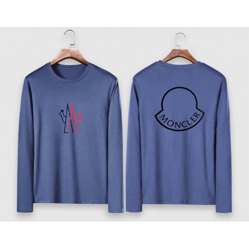 Moncler T-Shirts Long Sleeved For Men #910701 $34.00 USD, Wholesale Replica Moncler T-Shirts