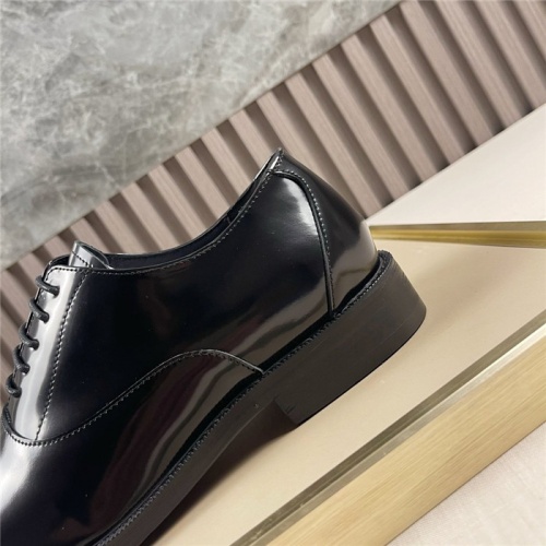Replica Hermes Leather Shoes For Men #910794 $85.00 USD for Wholesale