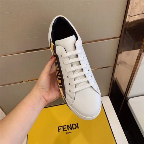 Replica Fendi Casual Shoes For Men #910801 $80.00 USD for Wholesale