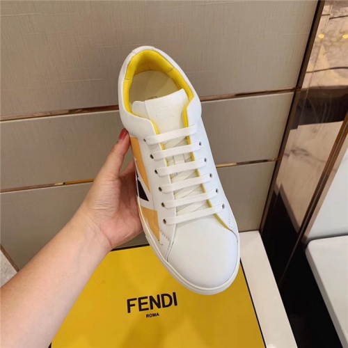 Replica Fendi Casual Shoes For Men #910802 $80.00 USD for Wholesale