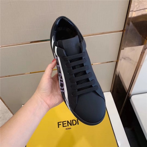Replica Fendi Casual Shoes For Men #910803 $80.00 USD for Wholesale