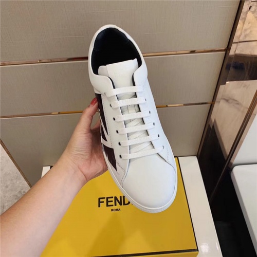 Replica Fendi Casual Shoes For Men #910804 $80.00 USD for Wholesale