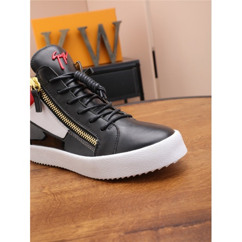 Replica Giuseppe Zanotti High Tops Shoes For Men #910851 $105.00 USD for Wholesale