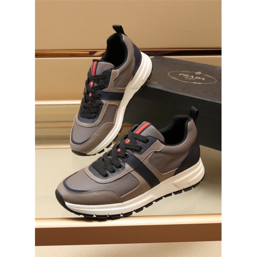 Prada Casual Shoes For Men #910889 $88.00 USD, Wholesale Replica Prada Casual Shoes