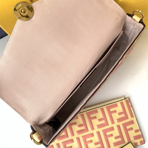 Replica Fendi AAA Messenger Bags For Women #911018 $80.00 USD for Wholesale