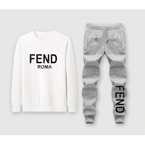 Fendi Tracksuits Long Sleeved For Men #911158 $85.00 USD, Wholesale Replica Fendi Tracksuits