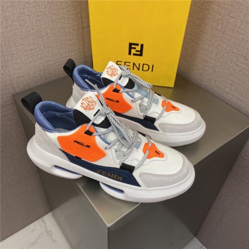Fendi Casual Shoes For Men #911218 $88.00 USD, Wholesale Replica Fendi Casual Shoes
