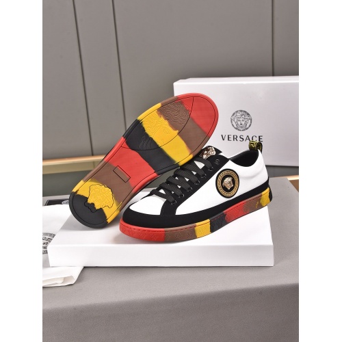 Replica Versace Casual Shoes For Men #911275 $72.00 USD for Wholesale