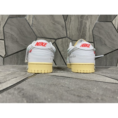 Replica Nike & Off-White Shoes For Men #911385 $93.00 USD for Wholesale