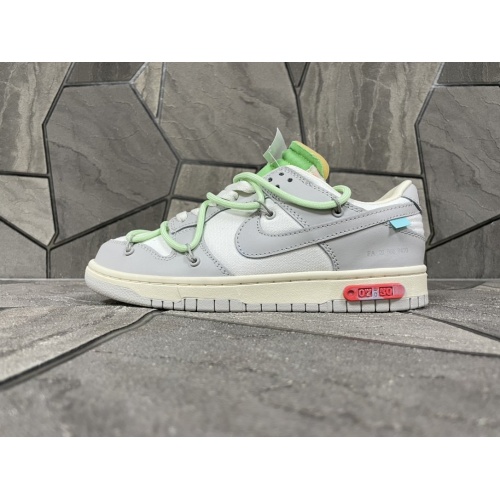 Replica Nike & Off-White Shoes For Men #911390 $93.00 USD for Wholesale