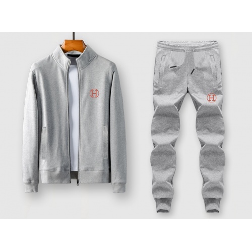 Hermes Tracksuits Long Sleeved For Men #911566 $96.00 USD, Wholesale Replica Hermes Tracksuits