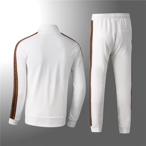 Replica Fendi Tracksuits Long Sleeved For Men #911603 $68.00 USD for Wholesale