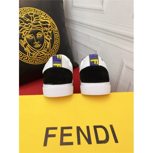 Replica Fendi Casual Shoes For Men #911666 $72.00 USD for Wholesale