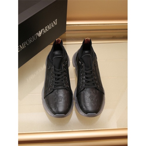 Replica Versace Casual Shoes For Men #911708 $82.00 USD for Wholesale