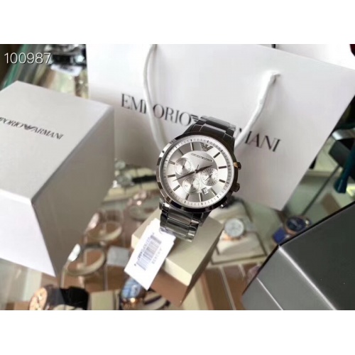 Replica Armani Watches For Men #911718 $39.00 USD for Wholesale