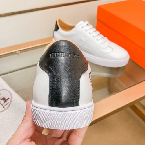 Replica Hermes Casual Shoes For Men #911729 $72.00 USD for Wholesale