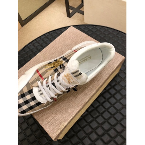 Replica Burberry Casual Shoes For Men #911742 $76.00 USD for Wholesale