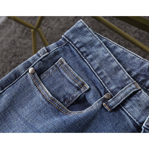 Replica Prada Jeans For Men #911850 $58.00 USD for Wholesale