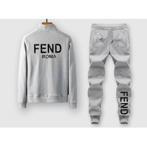 Fendi Tracksuits Long Sleeved For Men #911902 $96.00 USD, Wholesale Replica Fendi Tracksuits