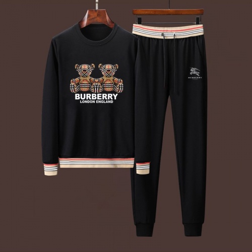Burberry Tracksuits Long Sleeved For Men #911931 $88.00 USD, Wholesale Replica Burberry Tracksuits