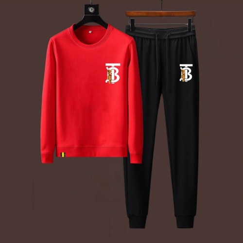 Burberry Tracksuits Long Sleeved For Men #911951 $88.00 USD, Wholesale Replica Burberry Tracksuits