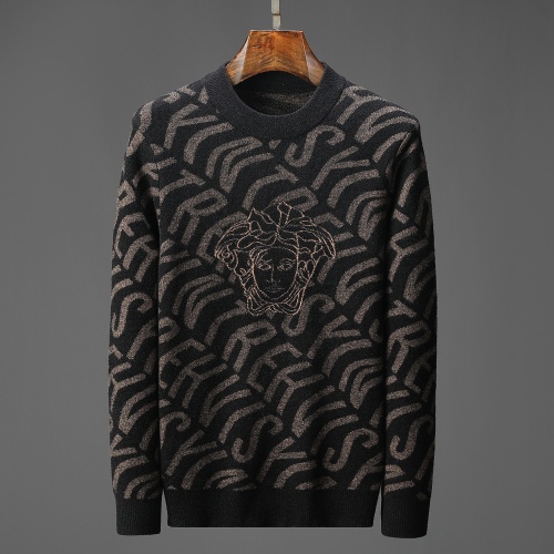Versace Sweaters Long Sleeved For Men #912002 $52.00 USD, Wholesale Replica Versace Sweaters