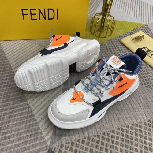 Replica Fendi Casual Shoes For Men #912045 $96.00 USD for Wholesale