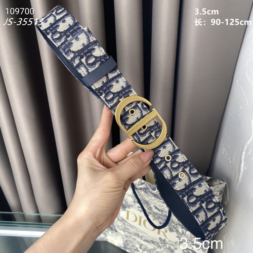 Replica Christian Dior AAA Quality Belts #912063 $52.00 USD for Wholesale