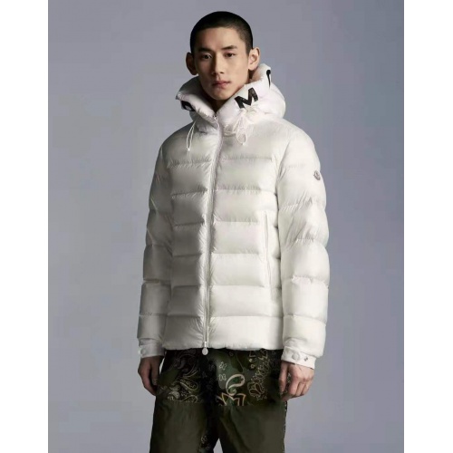 Replica Moncler Down Feather Coat Long Sleeved For Men #912077 $145.00 USD for Wholesale