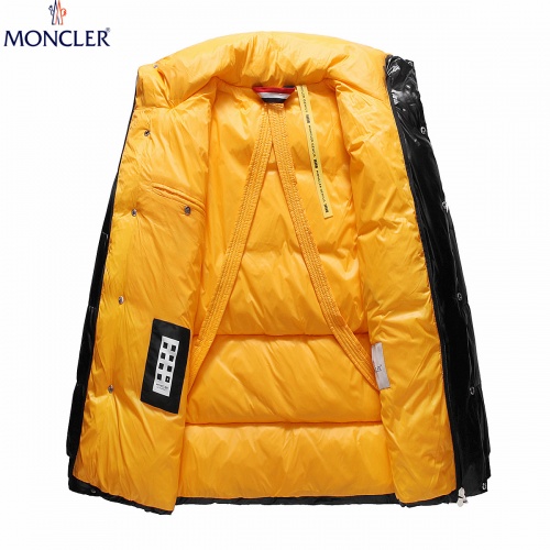 Replica Moncler Down Feather Coat Long Sleeved For Men #912085 $135.00 USD for Wholesale