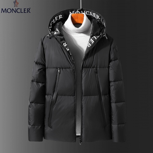Moncler Down Feather Coat Long Sleeved For Men #912095 $145.00 USD, Wholesale Replica Moncler Down Feather Coat