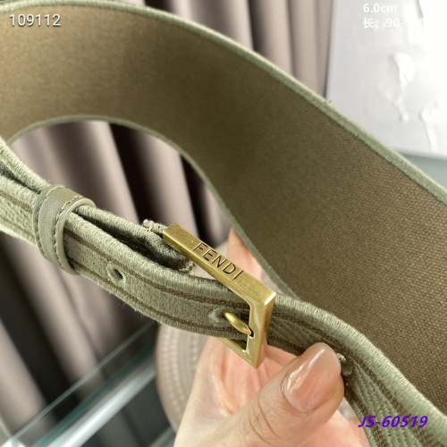 Replica Fendi AAA  Belts #912109 $76.00 USD for Wholesale