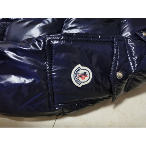 Replica Moncler Down Feather Coat Long Sleeved For Men #912111 $180.00 USD for Wholesale