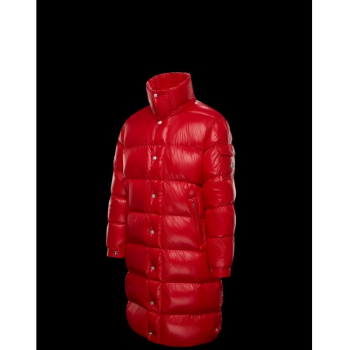 Replica Moncler Down Feather Coat Long Sleeved For Men #912114 $180.00 USD for Wholesale