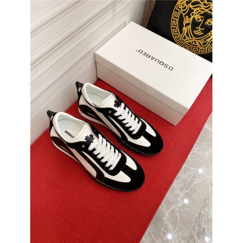 Dsquared2 Casual Shoes For Men #912157 $85.00 USD, Wholesale Replica Dsquared Casual Shoes