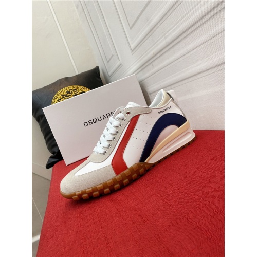 Replica Dsquared2 Casual Shoes For Men #912161 $85.00 USD for Wholesale