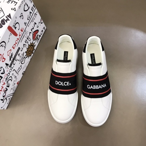Replica Dolce & Gabbana D&G Casual Shoes For Men #912195 $72.00 USD for Wholesale
