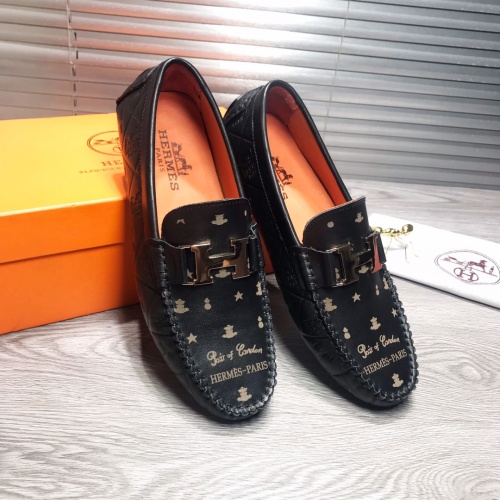 Replica Hermes Casual Shoes For Men #912198 $68.00 USD for Wholesale