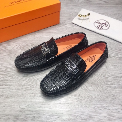 Hermes Leather Shoes For Men #912200 $68.00 USD, Wholesale Replica Hermes Leather Shoes