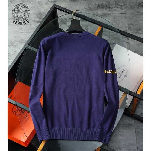 Replica Versace Sweaters Long Sleeved For Men #912285 $43.00 USD for Wholesale