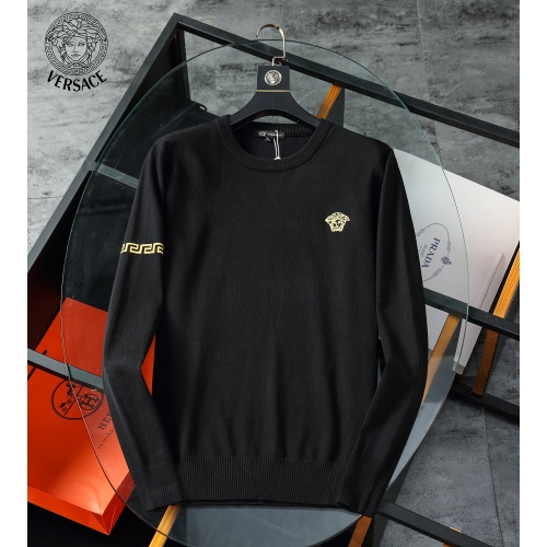 Versace Sweaters Long Sleeved For Men #912286 $43.00 USD, Wholesale Replica Versace Sweaters
