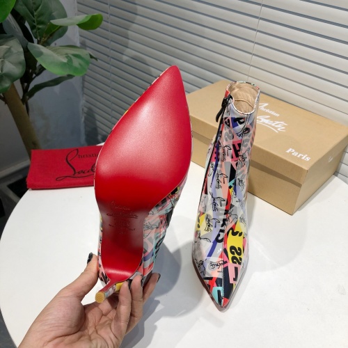 Replica Christian Louboutin Boots For Women #912300 $92.00 USD for Wholesale