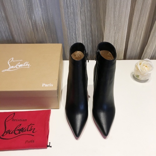 Replica Christian Louboutin Boots For Women #912303 $96.00 USD for Wholesale