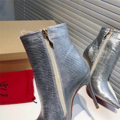 Replica Christian Louboutin Boots For Women #912319 $98.00 USD for Wholesale