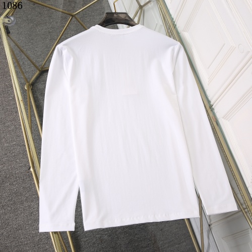 Replica Burberry T-Shirts Long Sleeved For Men #912334 $35.00 USD for Wholesale