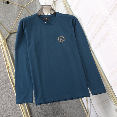 Hermes T-Shirts Long Sleeved For Men #912351 $38.00 USD, Wholesale Replica Hermes T-Shirts