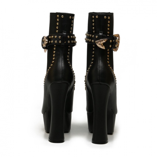 Replica Versace Boots For Women #912466 $125.00 USD for Wholesale