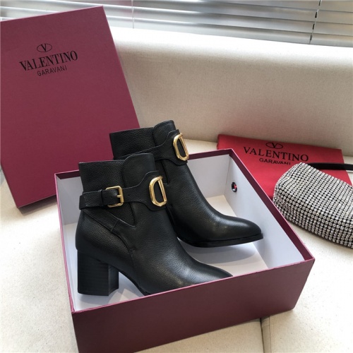 Replica Valentino Boots For Women #912487 $96.00 USD for Wholesale