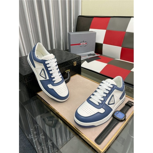 Replica Prada Casual Shoes For Men #912612 $92.00 USD for Wholesale